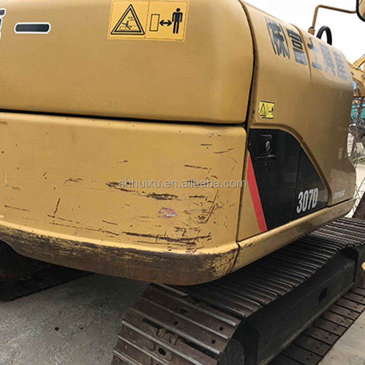 digunakan ulat cat307D excavator tangan kedua digunakan kucing 307C excavator untuk dijual/cat excavator dengan harga murah untuk dijual