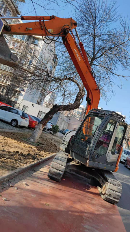 Hitachi jual panas Digunakan mini excavator Hitachi ZX75 harga murah Kualitas bagus bekas excavator crawler hidrolik