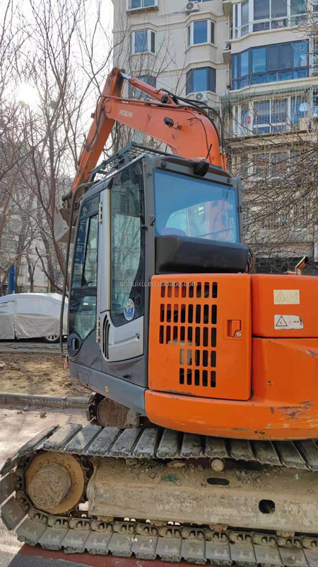 Hitachi jual panas Digunakan mini excavator Hitachi ZX75 harga murah Kualitas bagus bekas excavator crawler hidrolik