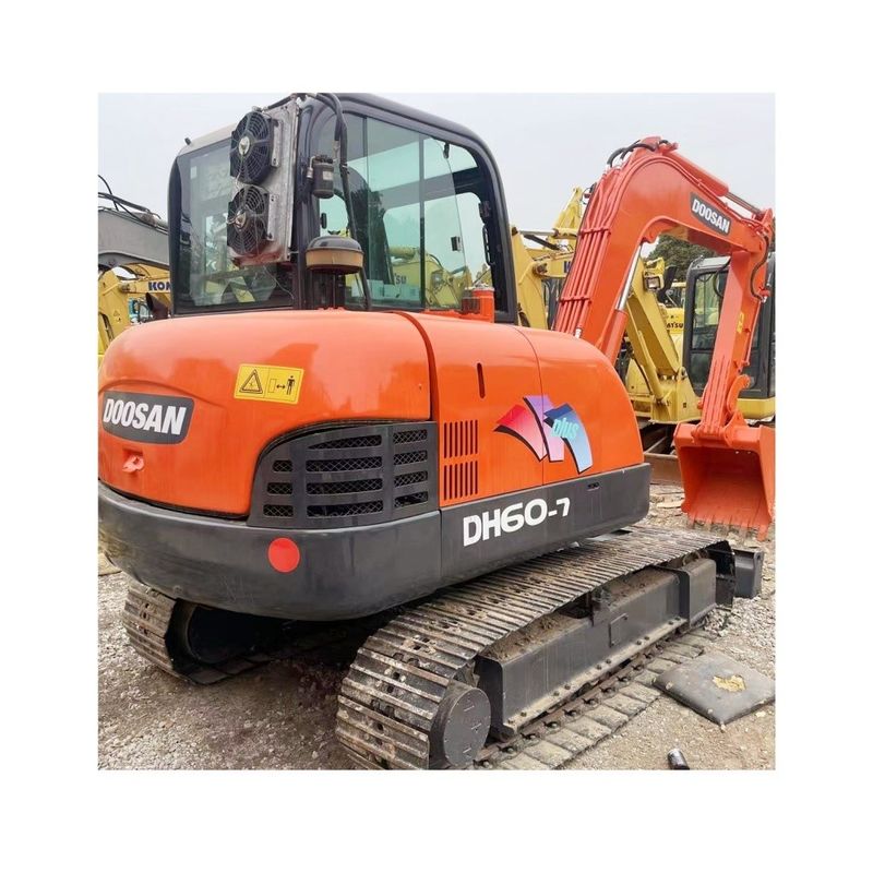 Baru Jual bagus bekas excavator Doosan DX60 excavator digunakan crawler excavator Doosan DH60 harga pabrik dijual