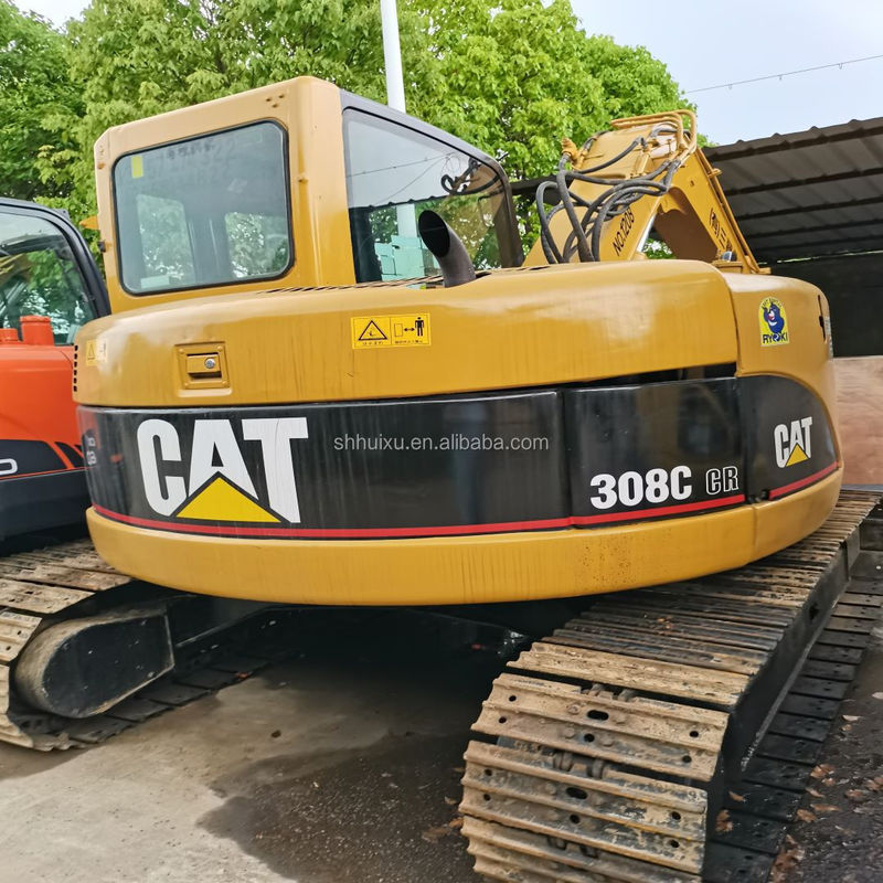 Jual panas bekas CAT308C Hydraulic Crawler excavator dalam kondisi baik/Dipakai mini excavator CAT308C harga murah