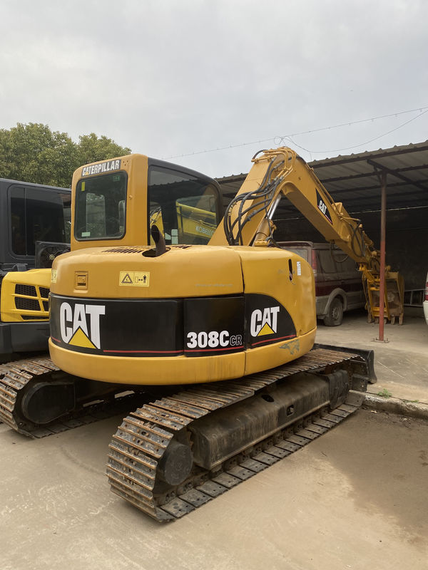 Jual panas bekas CAT308C Hydraulic Crawler excavator dalam kondisi baik/Dipakai mini excavator CAT308C harga murah