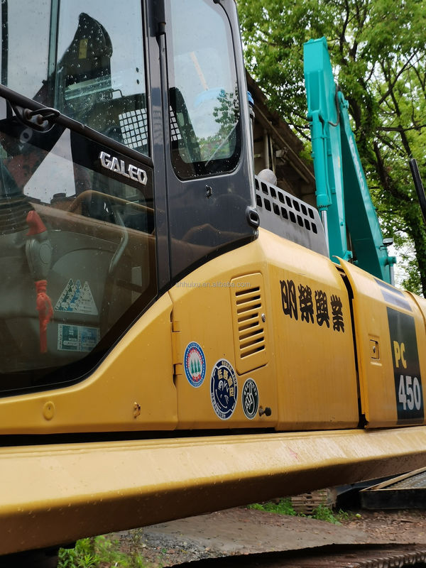 Komatsu Digunakan KOMATSU PC450 excavator second hand Digunakan mesin penggalian asal Jepang Komatsu Excavator