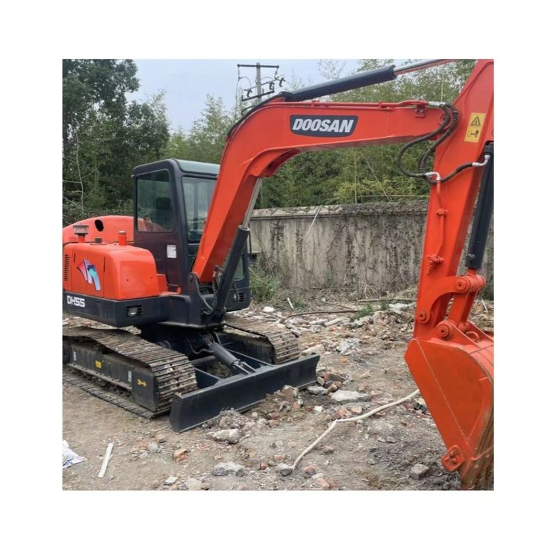 cat asli digunakan mini penggali doosan55/tangan kedua doosan55 harga murah di jual