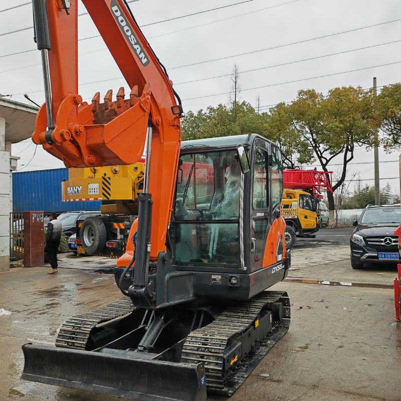 cat asli digunakan mini penggali doosan55/tangan kedua doosan55 harga murah di jual