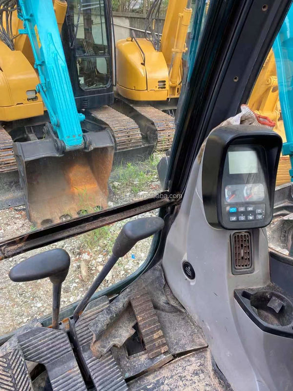 Warna Biru Cat Asli Digunakan Kobelco 75 Excavator Second Hand 7.5 Ton