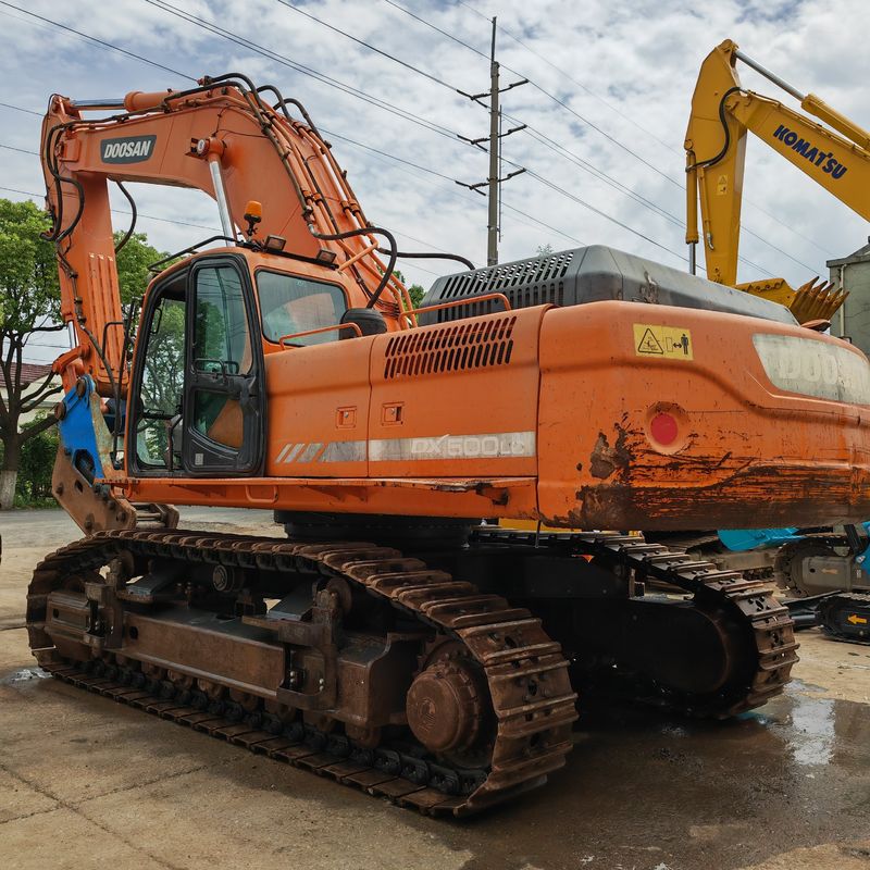 Kualitas yang sangat baik bekas excavator crawler hidraulik DOOSAN DH500/digunakan doosan dh 500 dijual