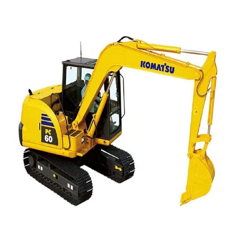 Penggali Crawler Komatsu PC60 6 ton bekas hidraulik kualitas tinggi/Tangan kedua mini penggali Komatsu PC60 asal Jepang harga murah Komatsu Excavator