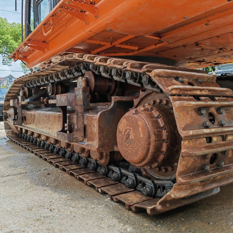 Kualitas yang sangat baik bekas excavator crawler hidraulik DOOSAN DH500/digunakan doosan dh 500 dijual