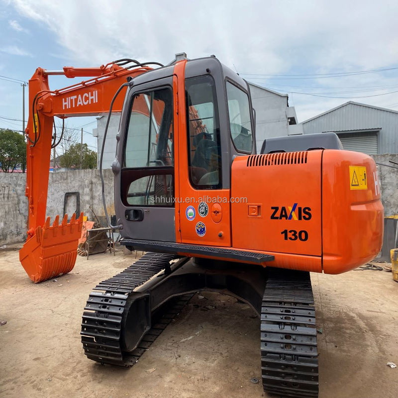 Hitachi jual panas Excavator Crawler Hitachi ZX130 bekas Hydraulic Kondisi baik/Mesin penggali bekas harga murah