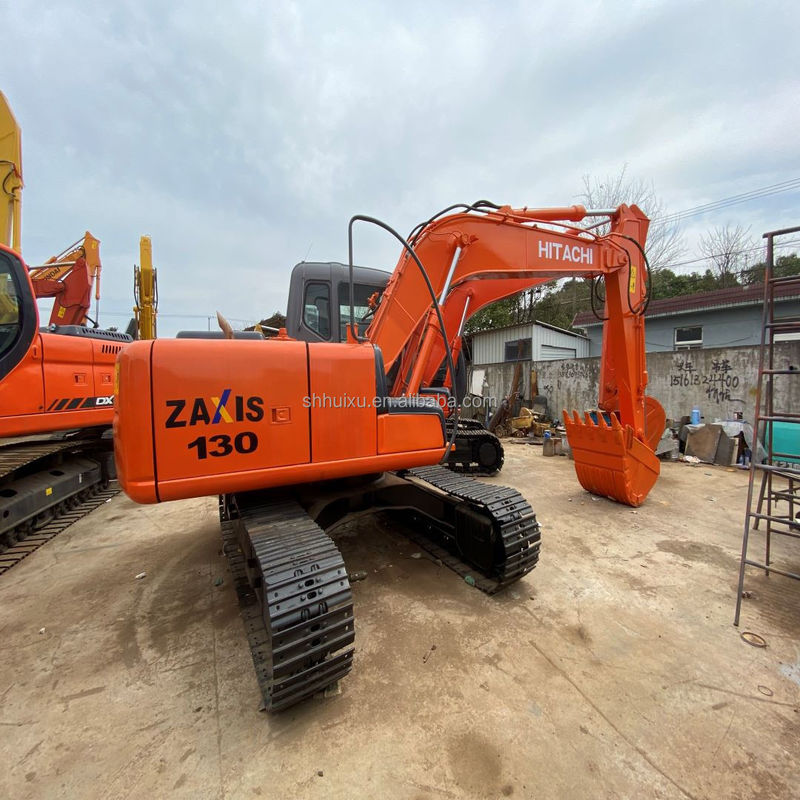 Hitachi jual panas Excavator Crawler Hitachi ZX130 bekas Hydraulic Kondisi baik/Mesin penggali bekas harga murah