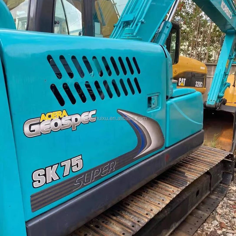 7.5 Ton Jepang Digunakan Kobelco Excavator Bekas Kobelco 75 Excavator