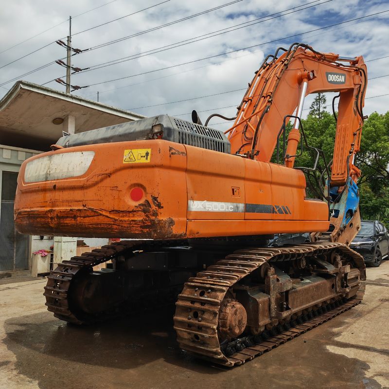 Kualitas yang sangat baik bekas excavator crawler hidraulik DOOSAN DH500/digunakan doosan dh 500 dijual