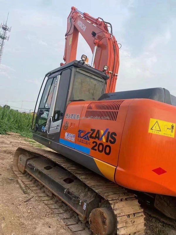 Hitachi dalam stok Hitachi ZX200-3 bekas Hydraulic crawler excavator Kondisi baik/Mesin penggalian bekas Hitachi ZX200-3 Harga murah