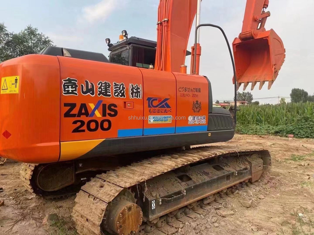 Hitachi dalam stok Hitachi ZX200-3 bekas Hydraulic crawler excavator Kondisi baik/Mesin penggalian bekas Hitachi ZX200-3 Harga murah