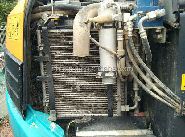Kualitas Jepang digunakan excavator Kubota 155 kecil 5,5 ton mini bekas crawler excavator dengan pisau dan garis pemutus