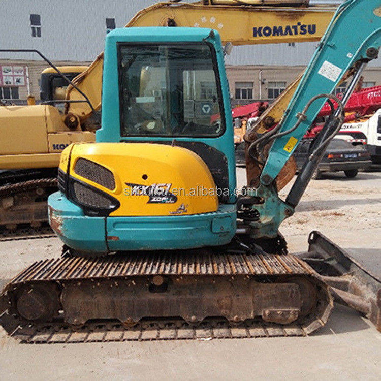Jepang kualitas bekas excavator Kubota 161 kecil 6,1 ton mini bekas crawler excavator