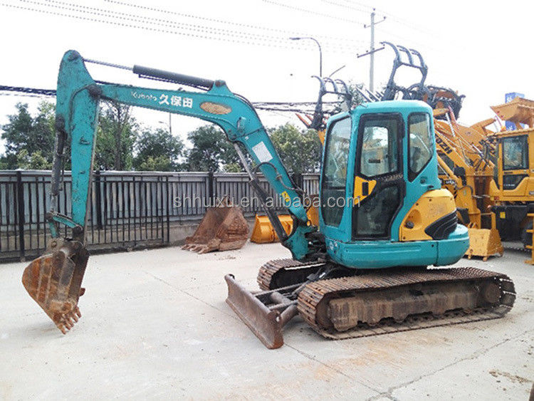 Jepang kualitas bekas excavator Kubota 161 kecil 6,1 ton mini bekas crawler excavator