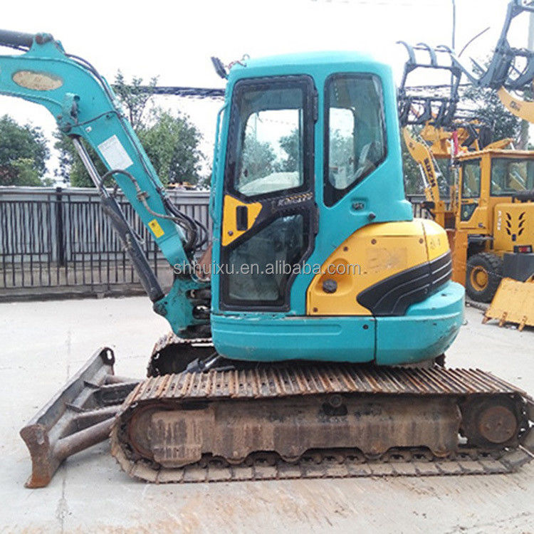 Jepang kualitas bekas excavator Kubota 161 kecil 6,1 ton mini bekas crawler excavator