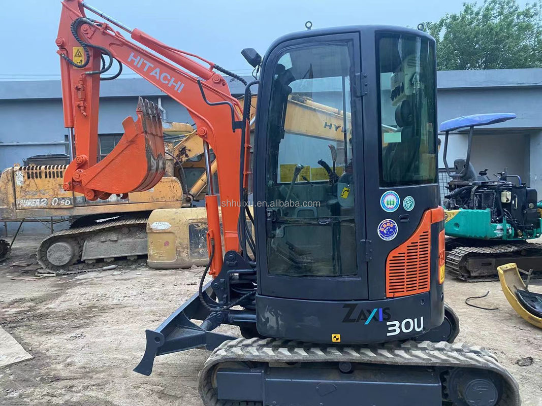 Jual panas Hitachi Kualitas bagus Hitachi ZX30U bekas excavator crawler hidrolik / Digunakan mini excavator Hitachi ZX30U Harga murah