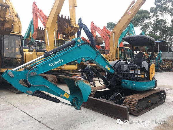 Kualitas tinggi harga murah excavator Kubota 55 Excavator dari jepang Mesin bekas kubota U35 KUBOTA Excavator