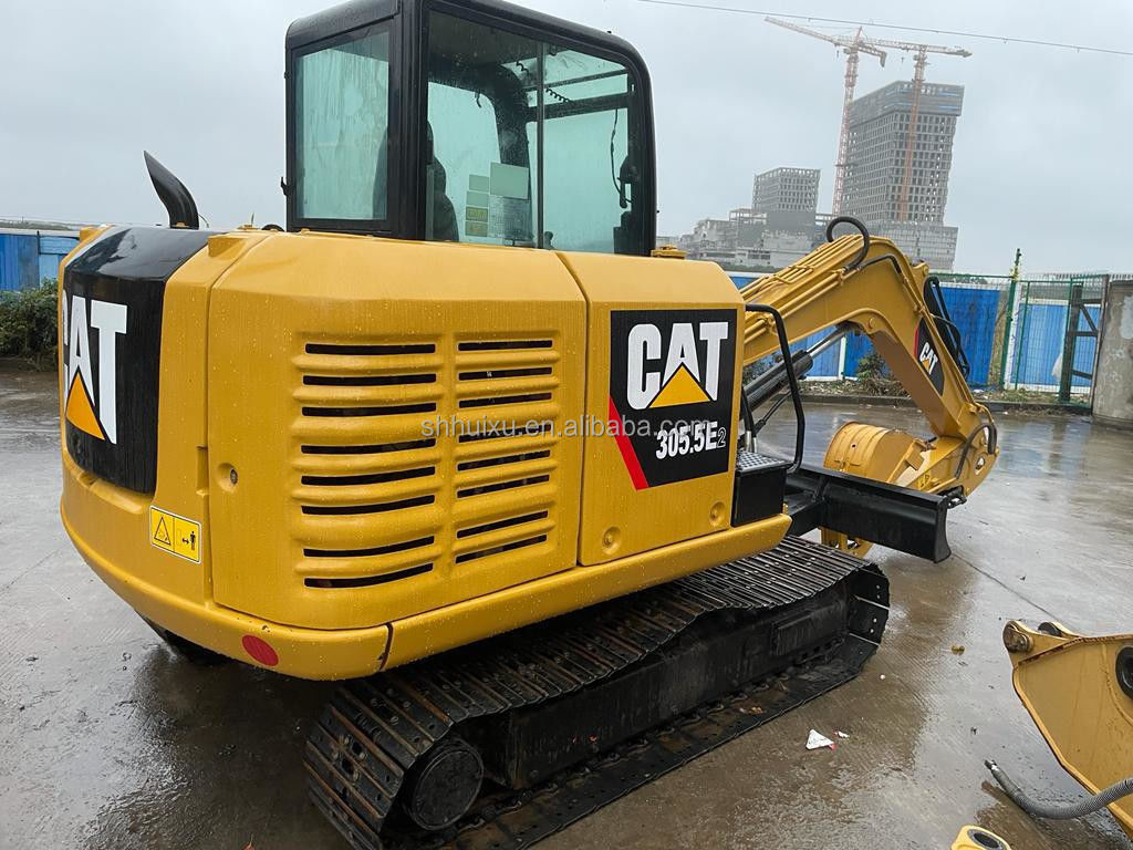 Low hour Mini Cat305.5E untuk dijual Crawler Digger bekas Digger 305.5E bekas