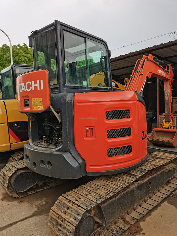 Hitachi dalam stok Kualitas yang sangat baik Hitachi ZX55U Excavator crawler hidraulik bekas / Digger mini bekas Hitachi ZX55U Harga murah