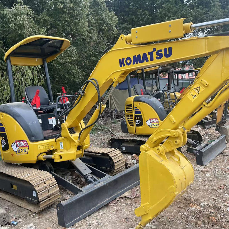 Komatsu PC35 bekas dalam kondisi yang sangat baik di stok sekarang, Komatsu PC35 bekas excavator, Komatsu PC35 PC55 PC56 PC70 Cina Excavator Murah