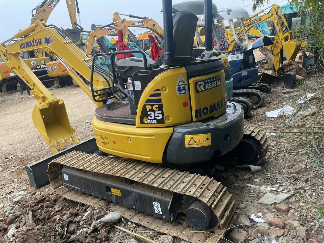 Komatsu PC35 bekas dalam kondisi yang sangat baik di stok sekarang, Komatsu PC35 bekas excavator, Komatsu PC35 PC55 PC56 PC70 Cina Excavator Murah