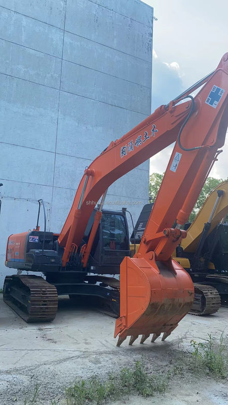HITACHI jual panas Mesin penggali bekas HITACHI ZX200 Kualitas sangat baik bekas Hydraulic Crawler Excavator asal Jepang untuk dijual