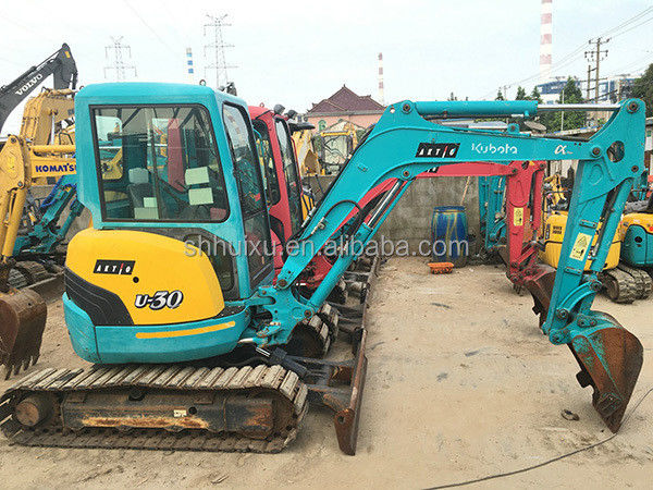 Peralatan penggali hidraulik bekas Kubota30 Kualitas tinggi/Penggali mini bekas Kubota30 Asal Jepang harga murah