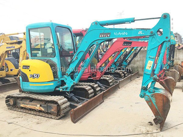 Peralatan penggali hidraulik bekas Kubota30 Kualitas tinggi/Penggali mini bekas Kubota30 Asal Jepang harga murah