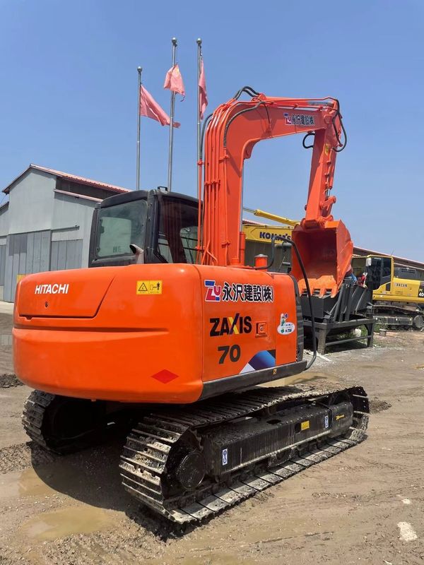 HITACHI ZX70 60 Hydraulic Crawler excavator Second hand Kualitas bagus/Mesin penggali bekas HITACHI ZX70 60 jual panas