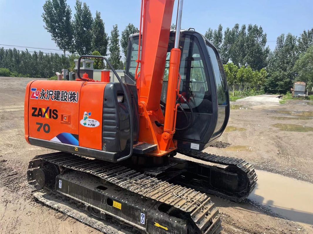 HITACHI ZX70 60 Hydraulic Crawler excavator Second hand Kualitas bagus/Mesin penggali bekas HITACHI ZX70 60 jual panas