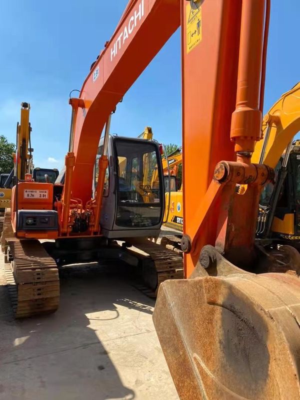 Bestseller HITACHI ex120 Hydraulic Crawler excavator Second hand Kualitas bagus/Mesin penggalian bekas HITACHI ex120 jual panas