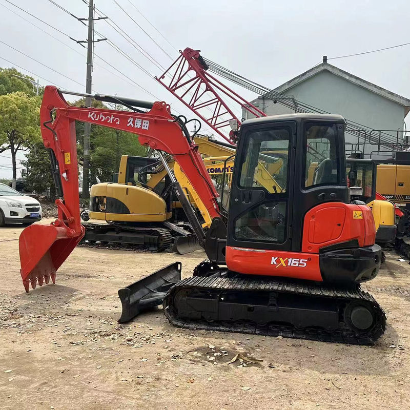 Digunakan mini excavator Kubota165 asal Jepang harga murah/second hand hydraulic crawler Excavator Kubota165 Kualitas tinggi
