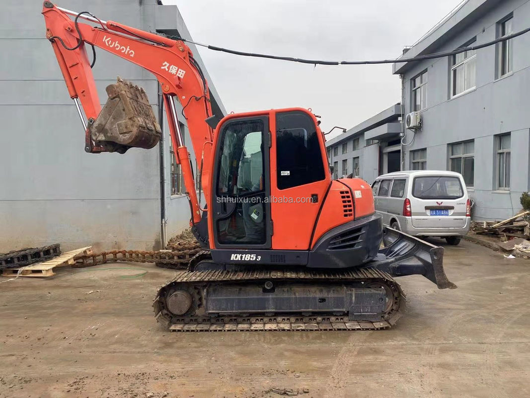 Kualitas tinggi bekas mini penggali Kubota185 asal Jepang harga murah bekas hidraulik crawler excavator