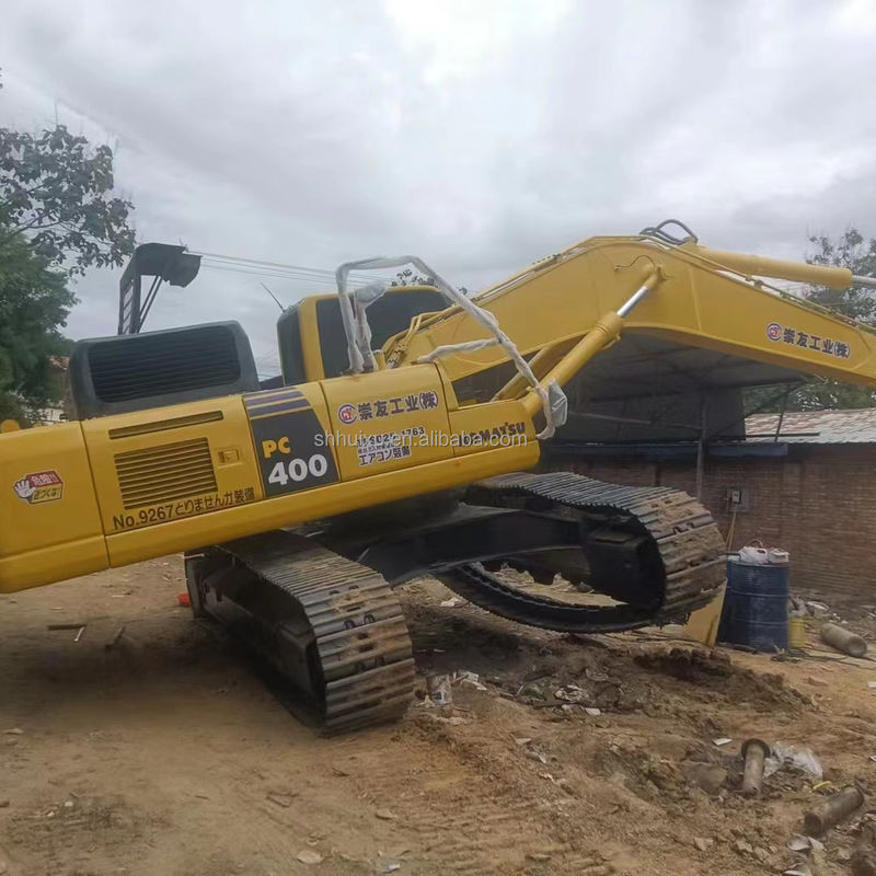 Digunakan Jepang komatsu400 crawler excavator 12 ton komatsu 400 excavator dengan cat asli