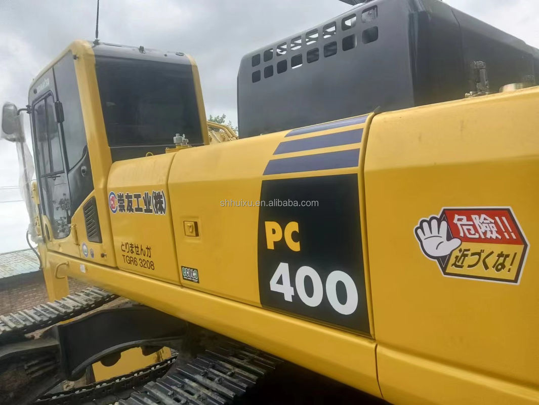 Digunakan Jepang komatsu400 crawler excavator 12 ton komatsu 400 excavator dengan cat asli