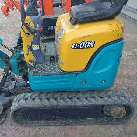 Mini 0.8 Ton Jepang Original Kubota U 008 Digunakan Excavator Di Shanghai Dengan Harga Besar