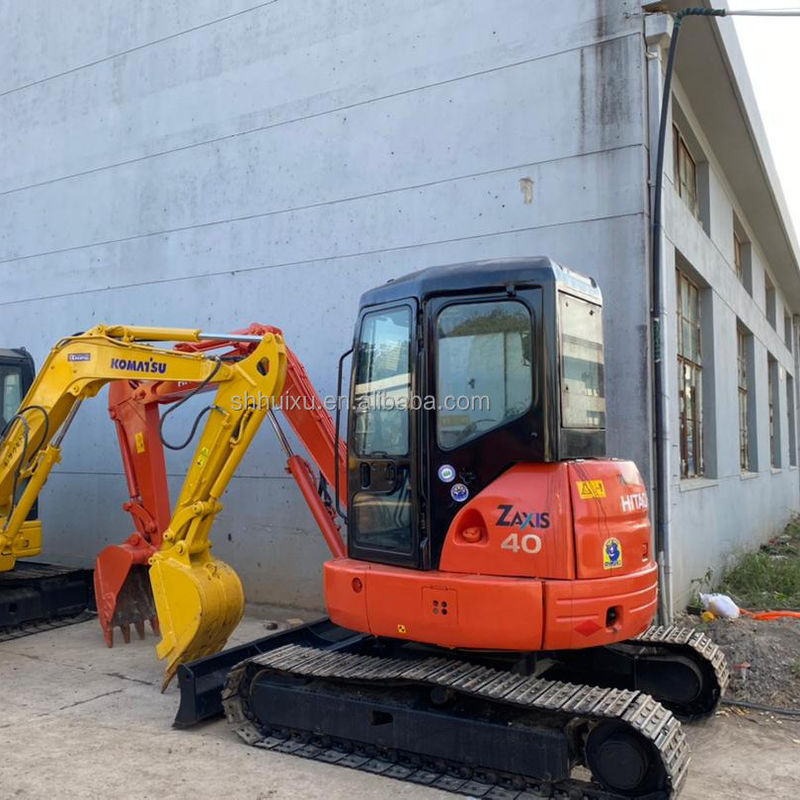 Jual panas bekas Hitachi ZX40 Original Jepang Excavator/Dipakai Hitachi ZX55 ZX40 ZX60 Excavator Kualitas tinggi harga murah