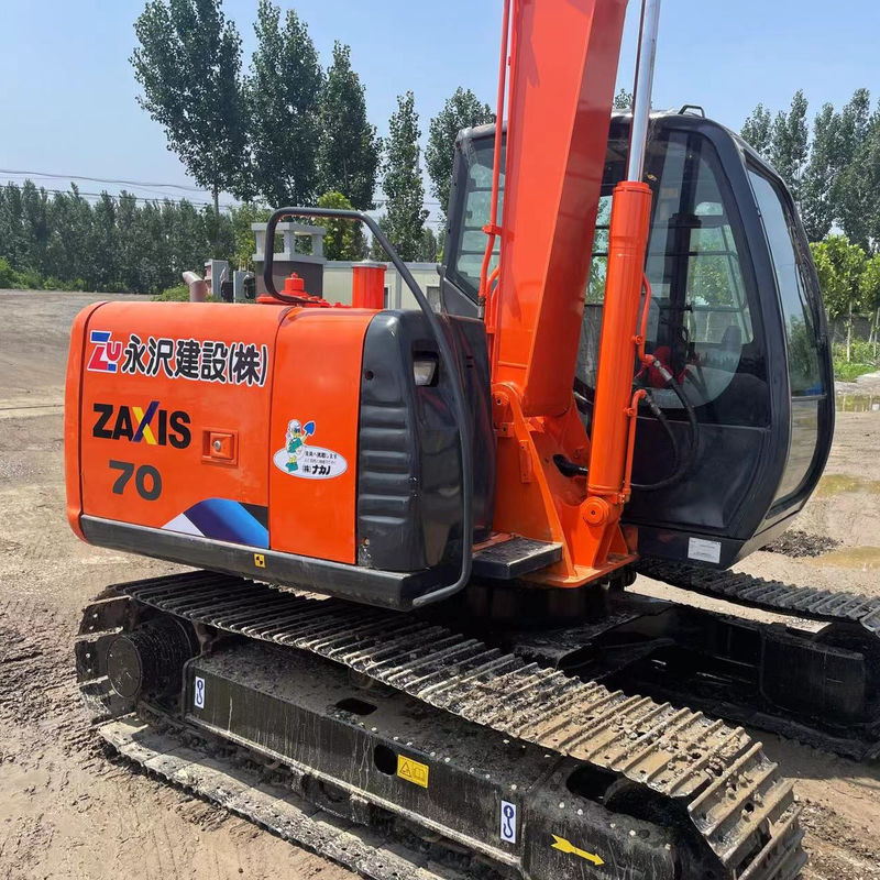Harga terendah excavator bekas 90% baru dibuat di Jepang HITACHI ZX70 excavator hitachi70 excavator bekas