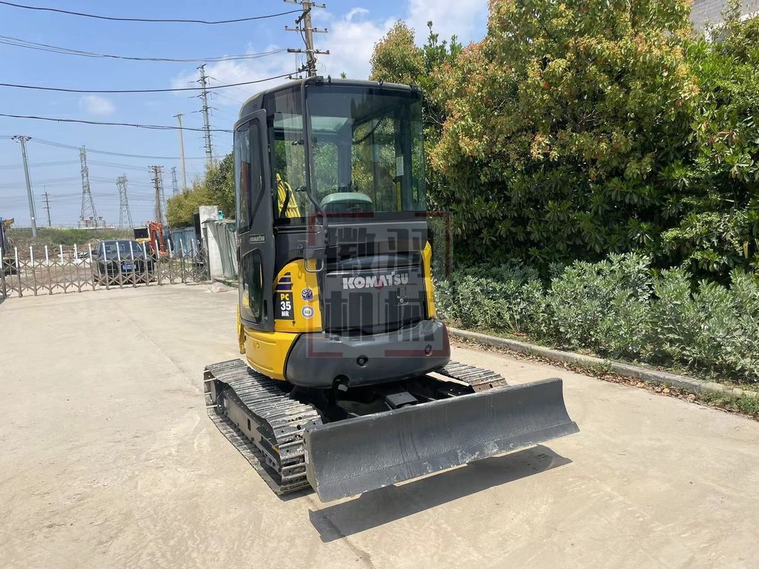 Mini excavator bekas Komatsu PC35 dengan kabin mini excavator bekas mesin mini excavator bekas excavator bekas untuk dijual