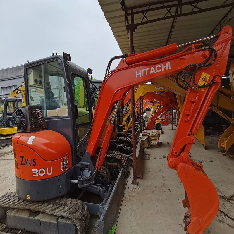 digunakan Hitachi zx30U excavator merangkak 3 ton mini zx30U excavator dengan lampiran hidrolik zx30U