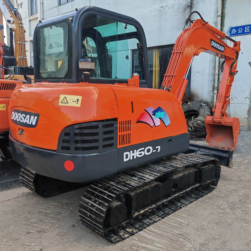 DH60 Dx60 Dh6 Digunakan Doosan Excavator Digunakan Excavator 5,5 Ton