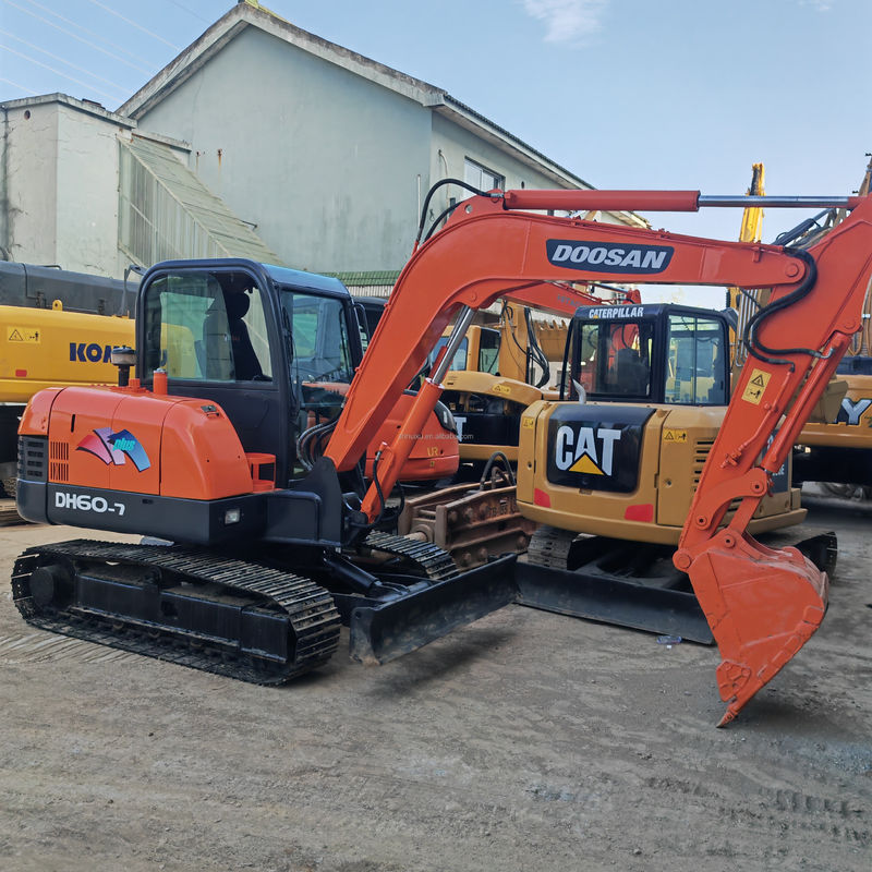 DH60 Dx60 Dh6 Digunakan Doosan Excavator Digunakan Excavator 5,5 Ton
