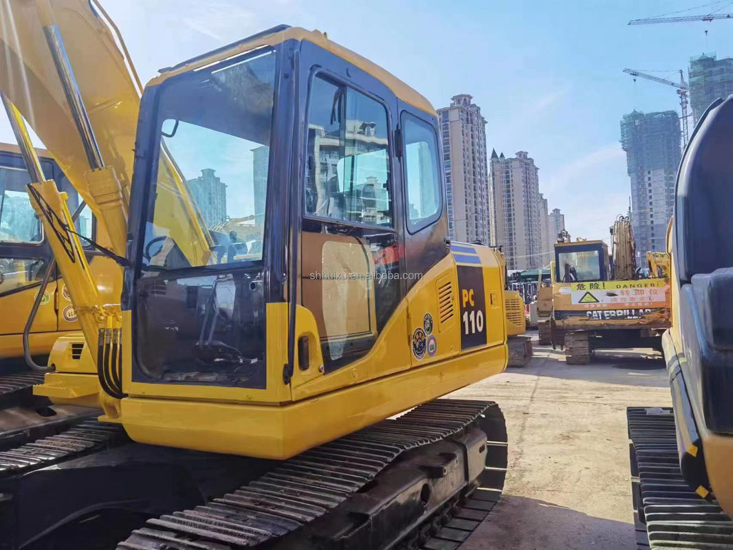 Komatsu PC110 mesin bekas tangan digunakan penggali lubang pos bekas penggali untuk dijual