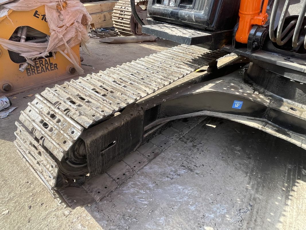 Digunakan excavator Hitachi ZX120 mesin penggali 12ton bekas excavator bangunan Hitachi ZX120 mesin konstruksi