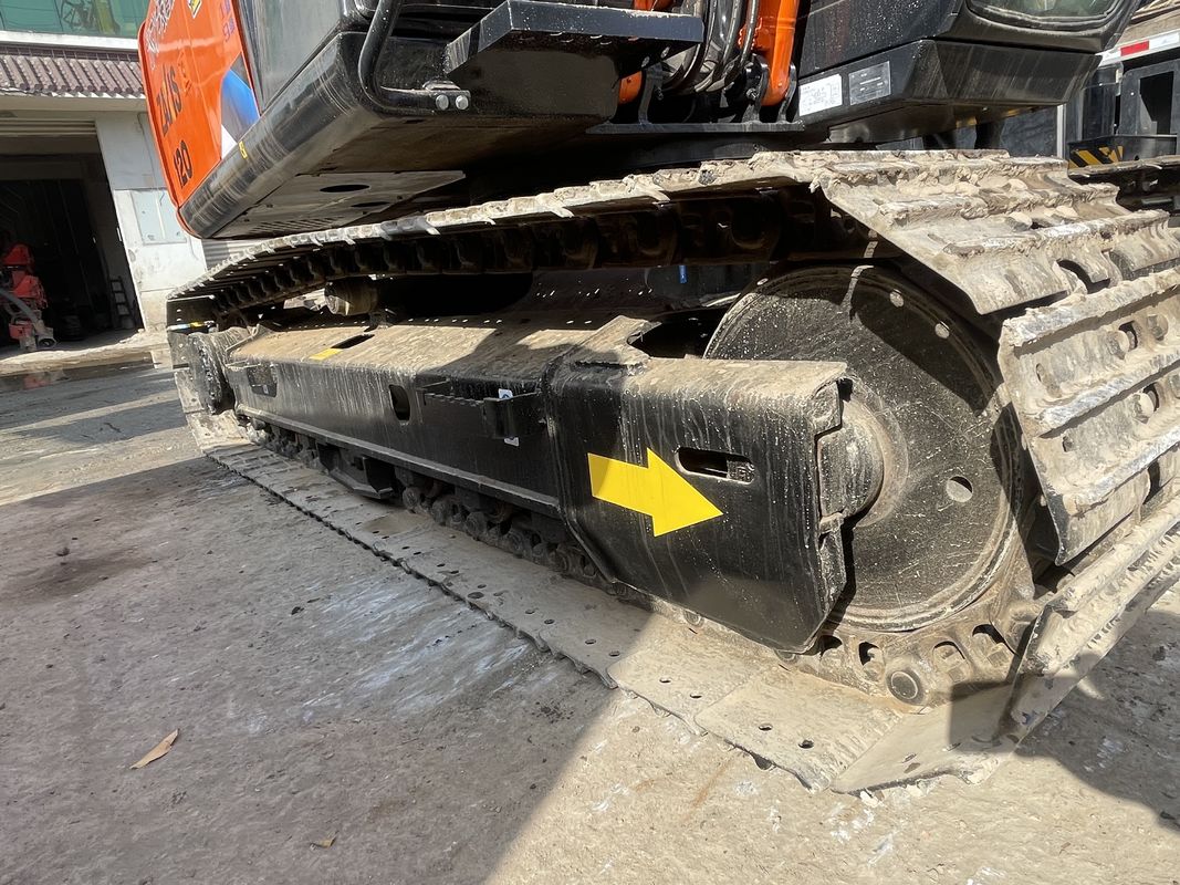 Digunakan excavator Hitachi ZX120 mesin penggali 12ton bekas excavator bangunan Hitachi ZX120 mesin konstruksi