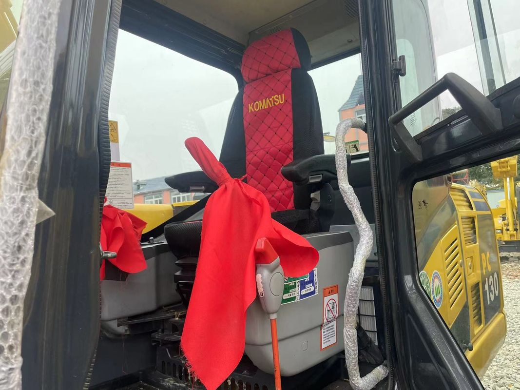 Komatsu PC130 mesin bekas 13 ton tangan digunakan penggali lubang pos penggali bekas untuk dijual